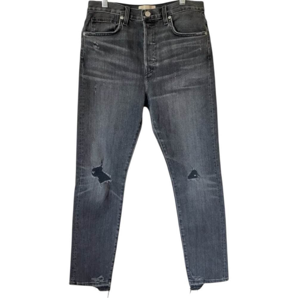 CQY Anthropologie Icon Vintage Slim Jeans in Oblivion Wash Size 25 NWT